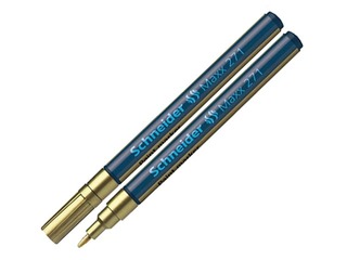 Permanentais marķieris Schneider 271, zelta, 1-2mm