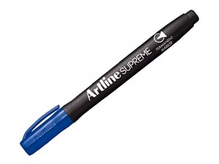 Permanentais marķieris Artline Supreme, apaļš, zils, 1-2mm
