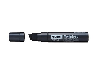 Universāls marķieris Pentel N-50 XL, slīps, melns, 11-17mm