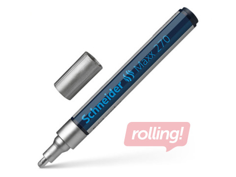 Permanentais marķieris Schneider Paint Maxx 270, konisks, sudraba, 1-3mm