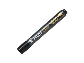 Permanentais marķieris Pilot 400, melns, 1.5-4mm + AKCIJA! Pērc permanentos marķierus un saņem dāvanu!