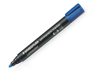 Permanentais marķieris Staedtler Lumcolor 352, 2.0mm, zils