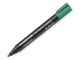 Permanentais marķieris Staedtler Lumcolor 352, 2.0mm, zaļš