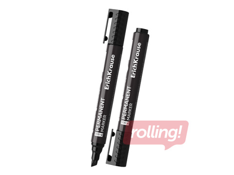 Permanents marķieris ErichKrause P-500, 0.5-4.6mm, melns    