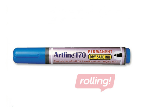 Permanentais marķieris Artline 170, apaļš, zils