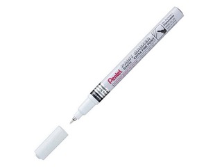 Permanents marķieris Pentel Paint, 0.6 mm, balts