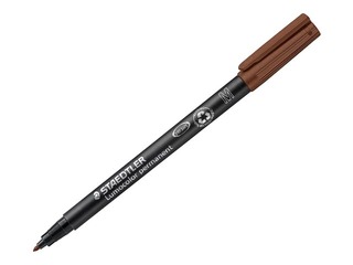 Маркер Staedtler Lumocolor 317, 1.0 мм, коричневый