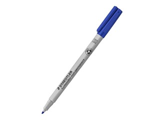 Marķieris Staedtler Lumocolor 315, zils, 1mm, nav permanents