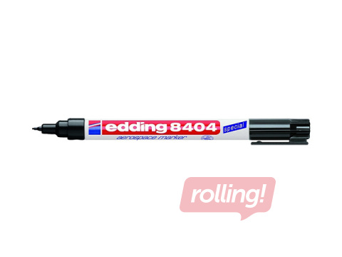 Permanents marķieris Edding 8404 Aerospace, melns, 0.75mm