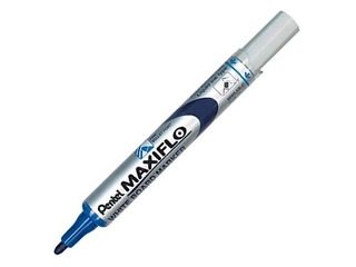 Marķieris baltajai tāfelei, Pentel Maxiflo, konisks, zils