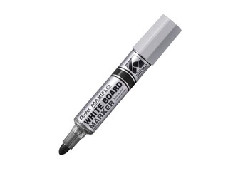 Marķieris baltajām tāfelēm Pentel Maxiflo, 8 mm, konisks, melns