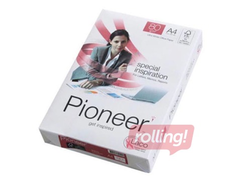 Papīrs Pioneer, A2, 420x594mm, 80g/m², 500 loksnes