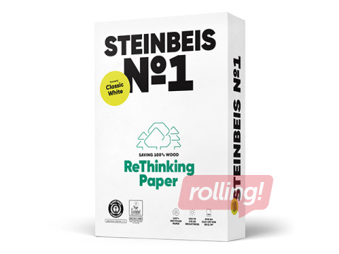 Papīrs Steinbeis No.1, A4, 80g/m², 500 loksnes