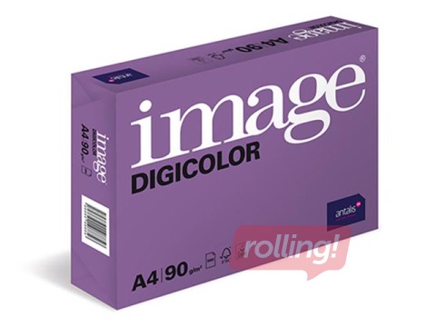 Papīrs Image Digicolor, A4, 90 g/m2, 500 loksnes