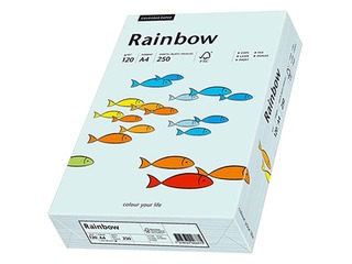 Papīrs Rainbow 82, A4, 80 g/m2, 500 loksnes, gaiši zils