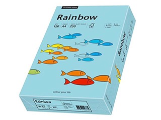Papīrs Rainbow 84, A4, 80 g/m2, 500 loksnes, debess zils