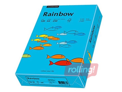 Papīrs Rainbow 87, A4, zils, 80g/m², 500 loksnes