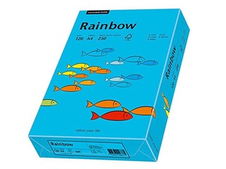 Papīrs Rainbow 87, A4, zils, 80g/m², 500 loksnes