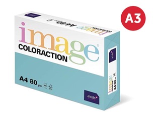 Papīrs Image Coloraction 77, A3, ūdens zils, 80g/m², 500 loksnes