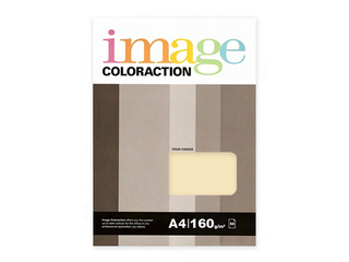 Papīrs Image Coloraction, A4, 160 g/m2, 50 loksnes, Dune / Pale Cream
