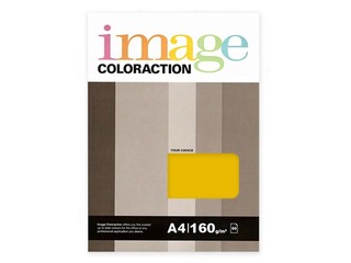 Papīrs Image Coloraction, A4, 160g/m2, 50 loksnes, Sevilla / Dark Yellow