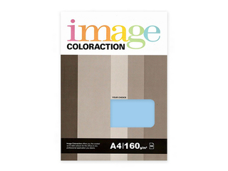 Papīrs Image Coloraction, A4, 160 g/m2, 50 loksnes, Iceberg / Pale Icy Blue