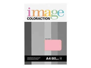 Papīrs Image Coloraction, A4, Coral/Mid Pink, 80g/m², 50 loksnes
