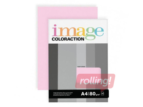 Papīrs Image Coloraction 25, A4, rozā, 80g/m², 50 loksnes