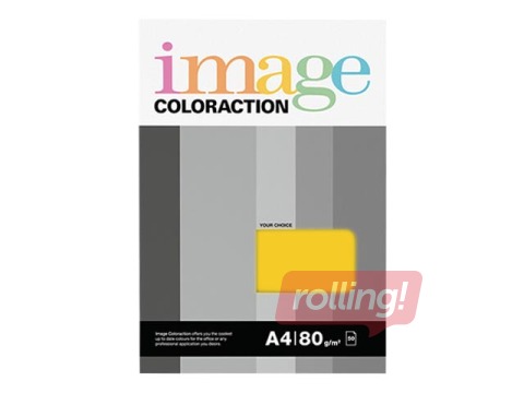 Papīrs Image Coloraction, A4, 80 g/m2, 50 loksnes, Sevilla / Dark Yellow