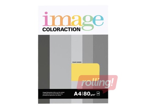 Papīrs Image Coloraction, A4, 80 g/m2, 50 loksnes, Hawaii / Gold