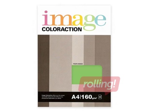 Papīrs Image Coloraction, A4, 80 g/m2, 50 loksnes, JAVA / dark green