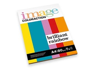 Papīrs Image Coloraction Rainbow Brilliant, A4, 80 g/m2, 70 loksnes