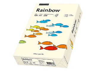 Papīrs Rainbow 03, A4, krēmkrāsas, 160g/m², 250 loksnes