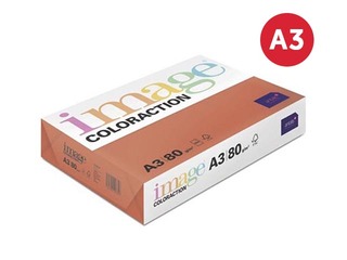 Papīrs Image Coloraction, A3, 80 g/m2, 500 loksnes, London / dark red