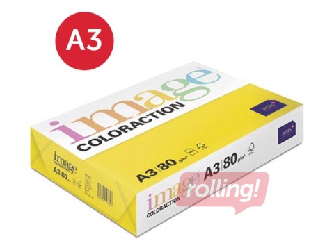 Papīrs Image Coloraction, A3, 80 g/m2, 500 loksnes, Sevilla / dark yellow