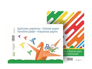 Aplikāciju papīrs SM·LT A4, vienpusējs, 8 lapas, dažādās krāsās