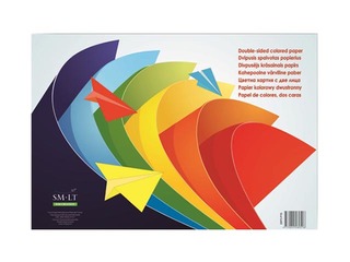 Aplikāciju papīrs SM·LT, A3, divpusīgs, 16 lapas, dažādās krāsās