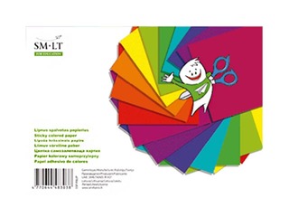 Aplikāciju papīrs pašlīmējošs SM·LT, A4, 80g/m², 8 lapas