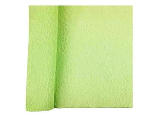 Crepe paper 0.5x2.0 m, light green