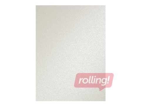 Dizaina papīrs Millenium, pērļu balts, A4, 220g/m², 20 loksnes