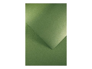 Dizaina papīrs ar spīdumiem  A4, 150 g/m2, pašlīmējošs, zaļš, 10 loksnes