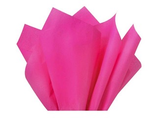 Zīdpapīrs dekoratīvais Fuchsia 8, 18g/m², 50x75cm, 24 loksnes