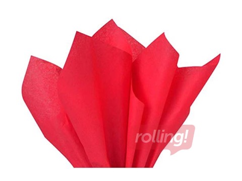 Zīdpapīrs dekoratīvais Rouge 15, 18g/m², 50x75cm, 24 loksnes