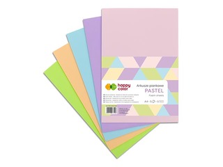 Foam craft sheets Happy Color, Intensive, A4, 5 sheets, 5 colours