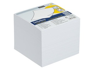 Piezīmju papīrs Office Point, papildināšanai, 8.5x8.5 cm, balts