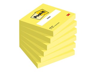 Līmlapiņas Post-it Neon, dzeltenas, 76x76mm, 100 lapiņas