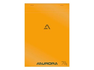 Piezīmju bloknots Aurora, A5, rūtiņu, 100 lapas