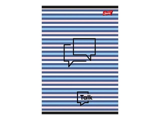 Notebook Unipap A5, Lets Talk Message Stripes, squared, 60 pages