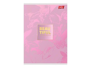 Notebook Unipap A5, Luxury, squared, 96 pages, pink