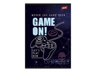 Notebook Unipap A4, Game On, squared, 32  pages